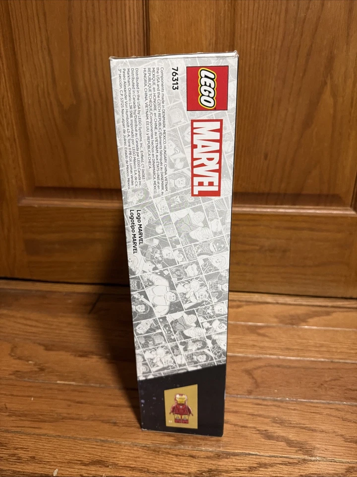 LEGO MARVEL SUPER HEROS:MARVEL LOGO & MINIATURES (76313) New Sealed C Details - Image 3 of 4