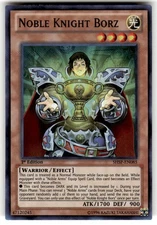 Yugioh Noble Knight Borz SHSP-EN085 Super Rare 1st Ed NM