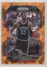 2021-22 Panini Prizm Orange Ice Prizm Delon Wright #57 5b4