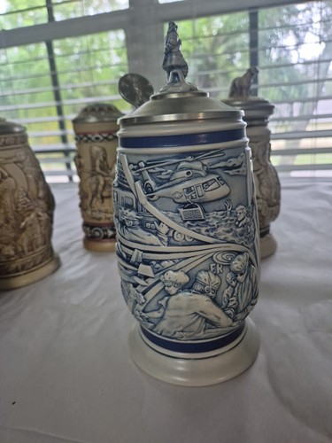 Vintage Avon Beer Stein Lot 1987 Through 1997 - Picture 12 of 18