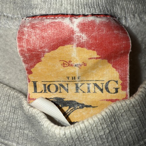 Vintage The Lion King Pullover Sweatshirt Disney Original 90’s Graphic Large - Picture 8 of 16