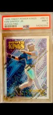 ✨1995 FINEST ⚾️ POWER KINGS KEN GRIFFEY JR. W/COATING PSA 9 MINT #PK10 RARE SP