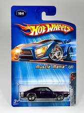 Hot Wheels 1969 Dodge Charger Muscle Mania 4/5 Purple