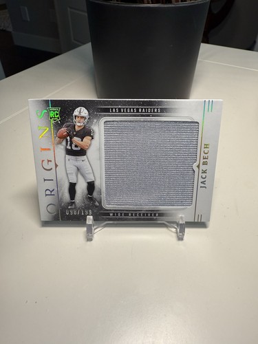 JACK BECH Rookie Jersey Patch 98/199 RC 2025 Panini Origins Football