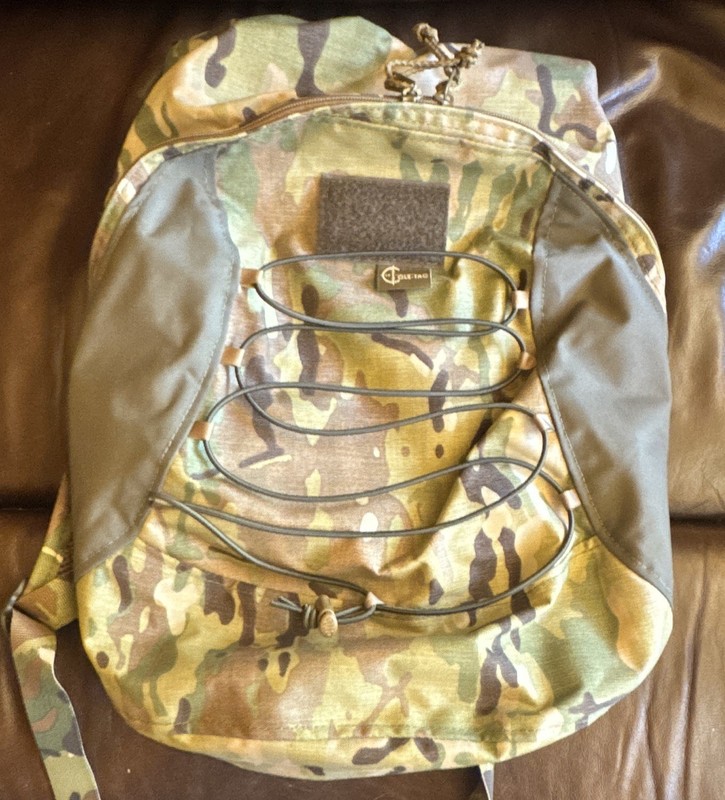 Cole-TAC Daypack Multicam Tactical Backpack Zip Closure SP1028