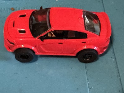 AutoWorld Red 2021 Dodge Charger SRT Hellcat Redeye Thunderjet