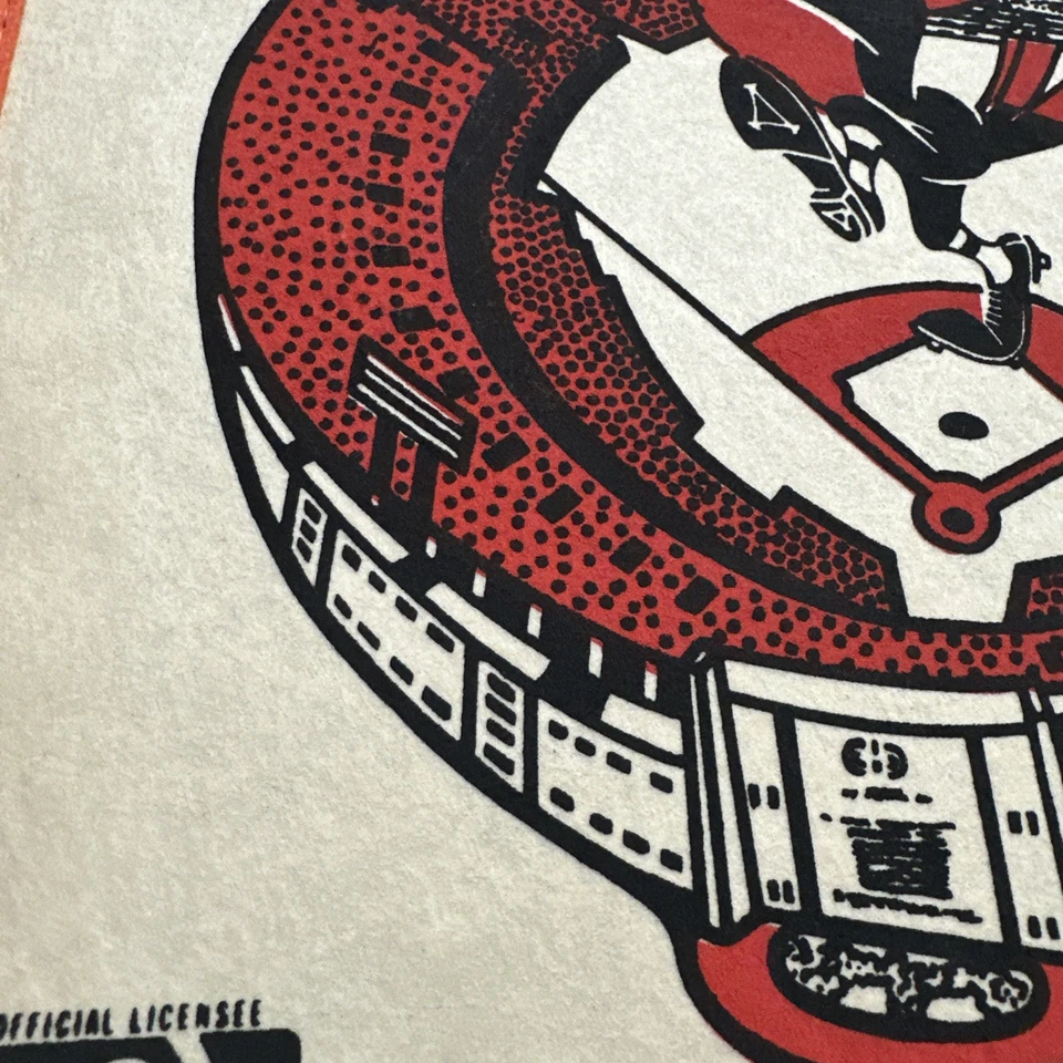 MLB Baltimore Orioles Vintage 1970's Memorial Stadium Team Logo Baseball Pennant - Image 4 of 4