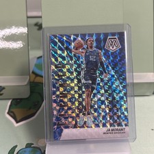 2023-24 Panini Mosaic - Elevate Ja Morant #25 Reactive Blue Mosaic Prizm /99