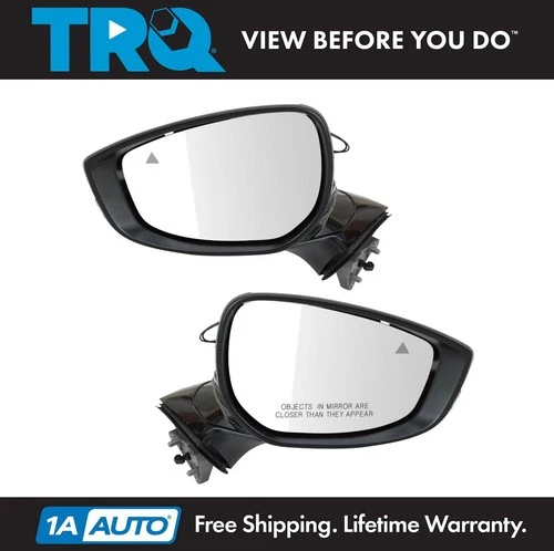 TRQ Mirror Set Fits 2019-2021 Mazda 3