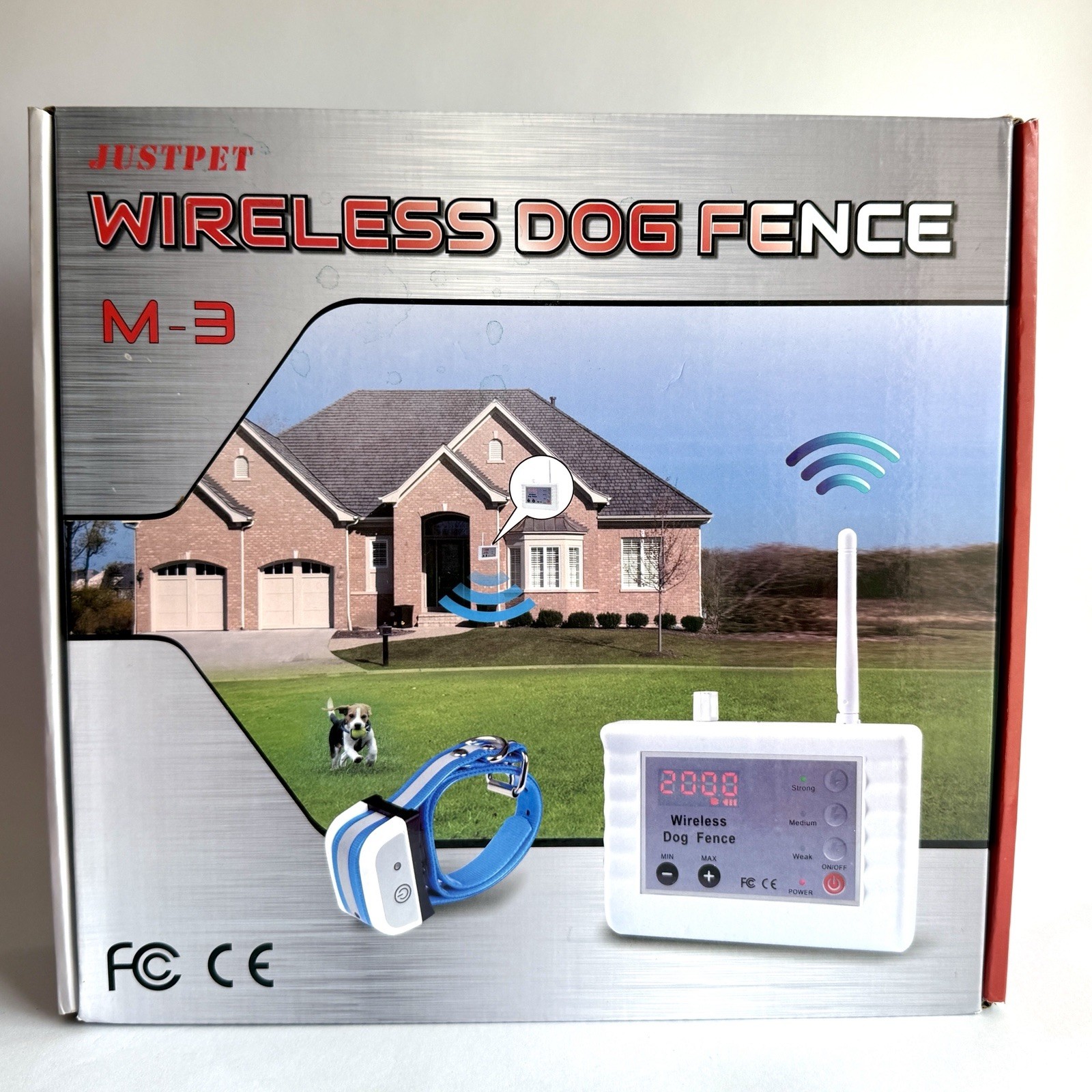 M-3 With Dog Collar Pet Containment New Adjustable