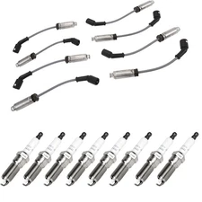 ACDELCO Spark Plugs & Wire Set Kit for 2014-2018 Chevrolet Silverado GMC 1500 V8