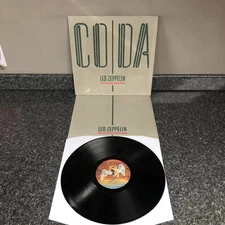 LP VINYL LED ZEPPELIN ALBUM CODA 79.0051-1 UK 1ST PRESS IN SHRINK NM-/NM-
