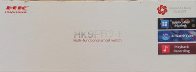 Huahong HK9PRO+ Smartwatch 49 mm Silikon Android App Market AI Watch Face