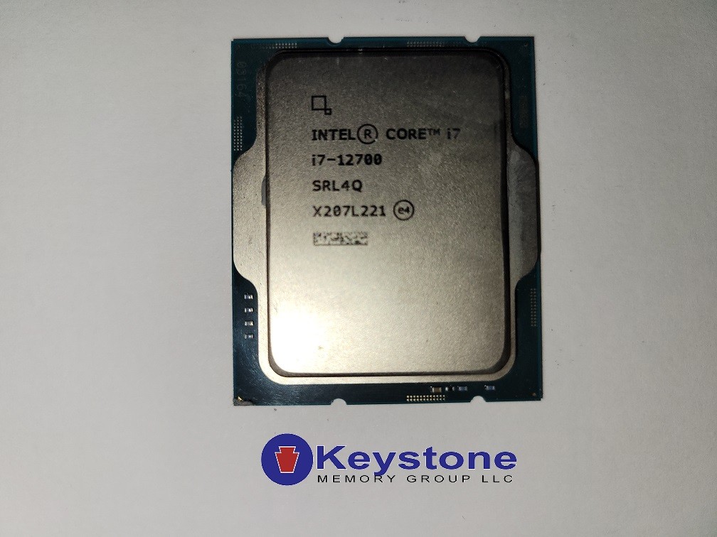 Intel Core i7-12700 Desktop Processor CPU 3.60 GHz SRL4Q *km