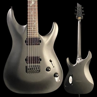 Schecter Damien-6 SBK Electric Guitar - Satin Black