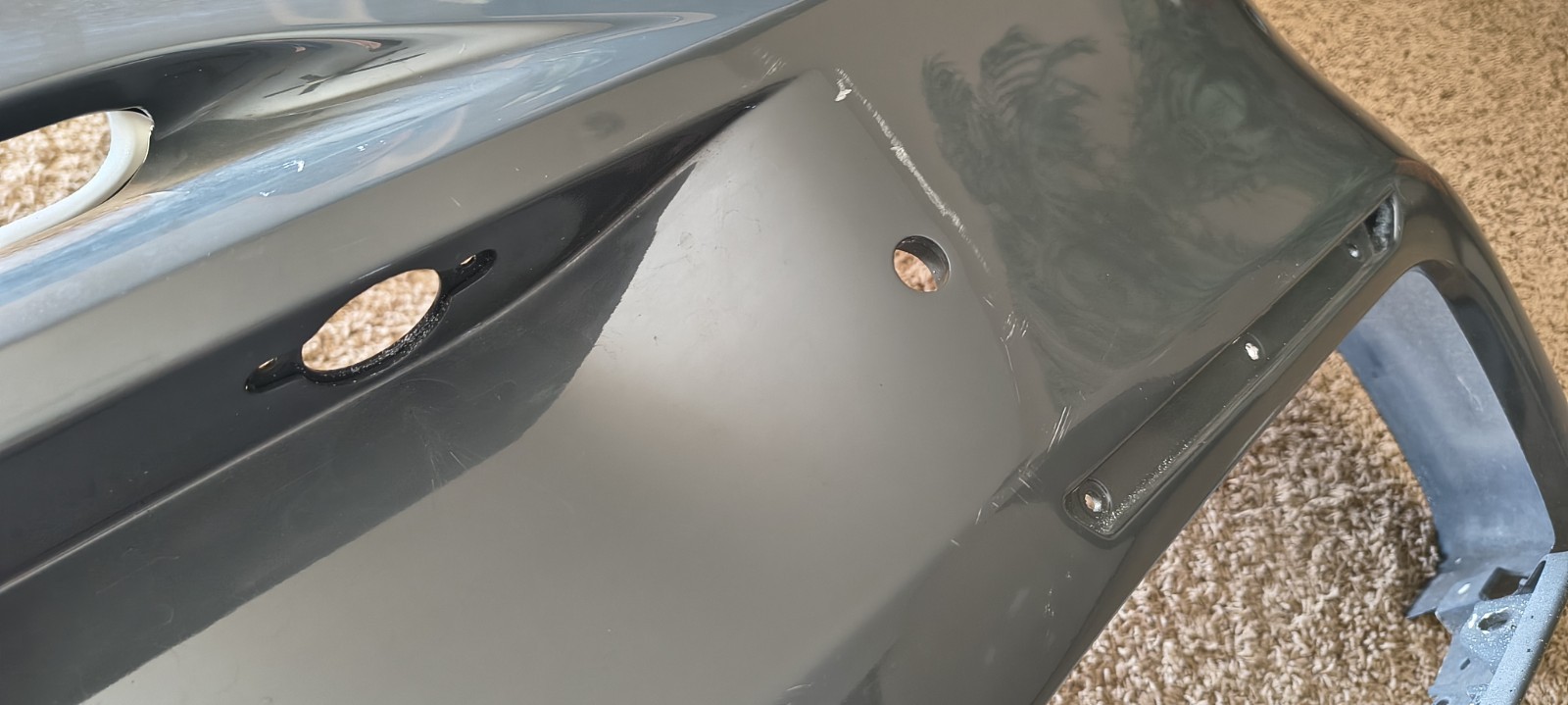 *Damaged* Ferrari 488 GTB Spider Rear Bumper Cover 86637900 2016 - 2019 OEM
