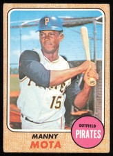1968 Topps #325 Manny Mota Pittsburgh Pirates