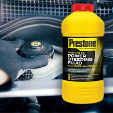 1 x Prestone Power Steering Fluid Corrosion Prevention For All Vehicles 355ml