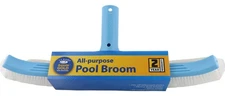 Pool Brush Aussie Gold 45cm Curved Pool Wall Brush Broom - 2 Year Warranty