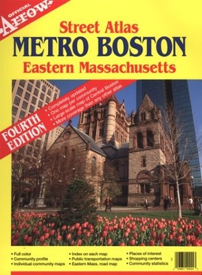 METRO BOSTON EASTERN MASSACHUSETTS STREET ATLAS (METRO By Arrow Map