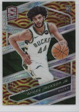 2023 Spectra Rookies International Red & Yellow Prizm 12/49 Andre Jackson 1t4l