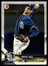 2018 Bowman Draft Michel Baez San Diego Padres #BD-130