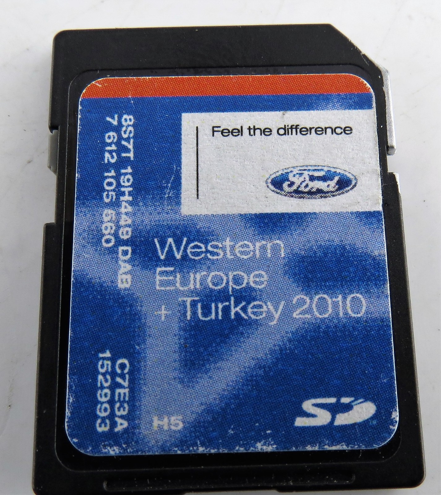 Fits Ford Western Europe + Turkey MAP DATA Satelite Nav SD Card 8S7T-19H449-DAB