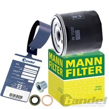 MANN FILTER ÖLWECHSELKIT passend für MERCEDES A/B KLASSE W246 W176 CLA C117