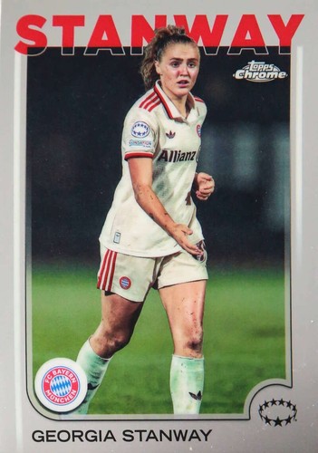 Georgia Stanway 2024-25 Topps Match Attax Extra Platinum Pull
