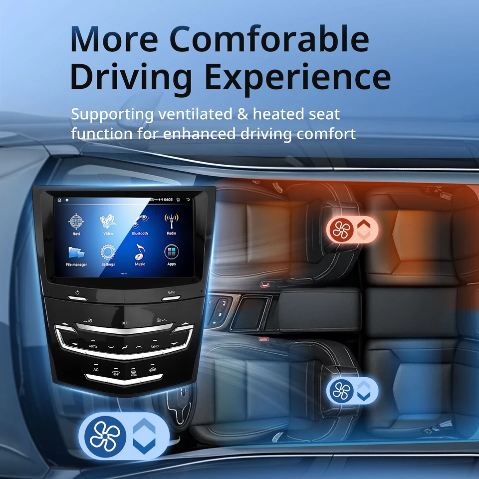 Система CUE сенсорный экран навигатор радио с подогревом для Cadillac ATS CTS ELR SRX XTS - Изображение 4 из 4