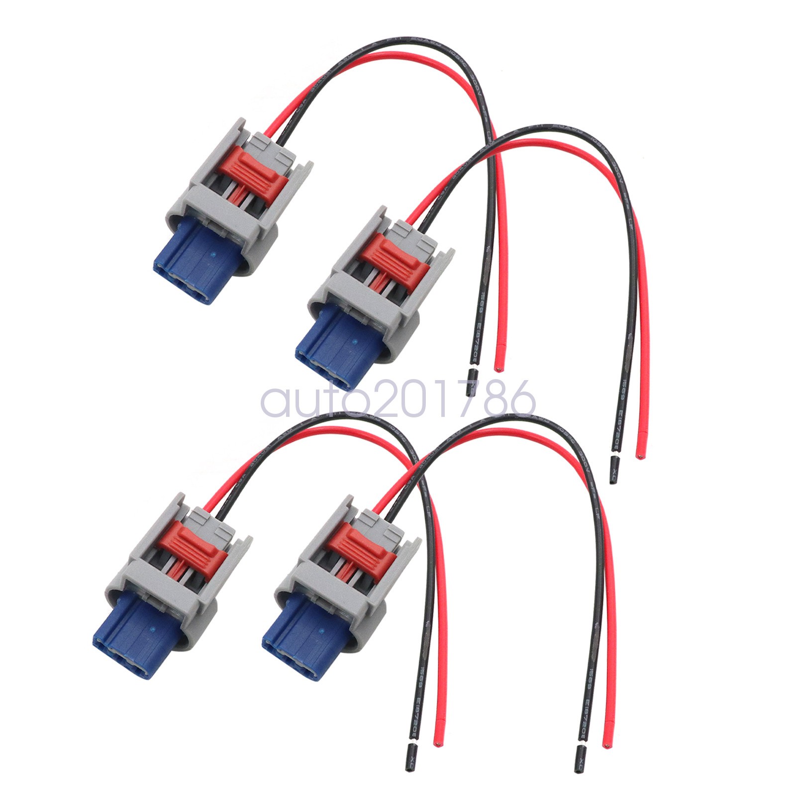 4Pcs Ignition Coil Connector 2 Pin 4606824AB For Dodge Avenger 2008 -2013 2014