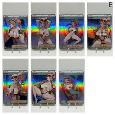 Pokemon Anime Waifu ACG DIY Trainer Art Card