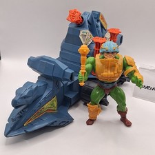 Vtg BATTLE RAM & MAN-AT-ARMS Motu Masters Of The Universe action Figures N-2