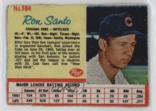 1962 Post Ron Santo #184 HOF 0nr3