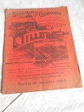 Vintage catalogue Hardware door handles 1924 L Tillet Vrigne aux bois france