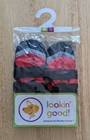 Lookin' Good Extreme All Weather Dog Boots Size XS Red & Black — photo 1