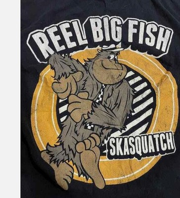 Reel Big Fish Band Skasquatch Unisex Heavy Cotton T-Shirt