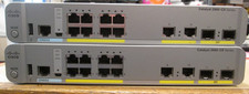 Lot of 2 Cisco Catalyst 2960-CX Series 8-Port Gigabit Switch WS-C2960CX-8TC-L