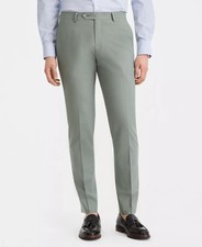 $98 Tommy Hilfiger Men's Sage Modern Fit Linen Dress Pants 34 x 30 zjl2826d