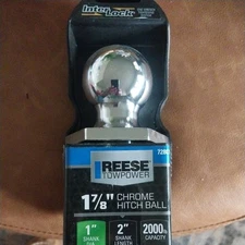 Reese Towpower 72803 Chrome Interlock 2" Hitch Ball