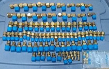 Swagelok & Swagelok Holland Brass Elbows Straight 1/2" Down All New* 96 Pieces