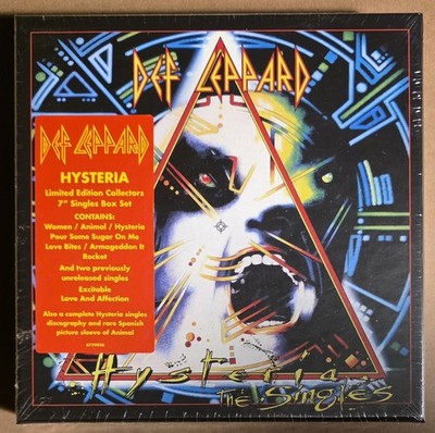 Def Leppard - Hysteria The Singles Collection - New 10 7'' Singles Vinyl Box Set