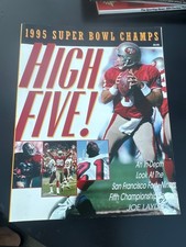 High Five Magazine San Francisco 49ers 1995 Super Bowl Champs