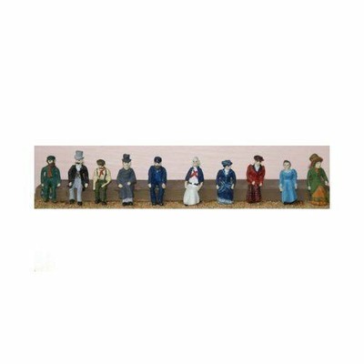 10 Viktorianische/Edwardianische Sitzende Figuren Langley F10