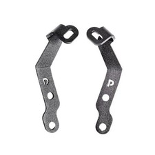 Go Rhino XE Hood Hinge Cube Light Mount Mild Steel, Textured Black 732310T