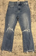 PISTOLA Lennon High Rise Crop Boot Tulum Distressed Women s Jeans Size 27