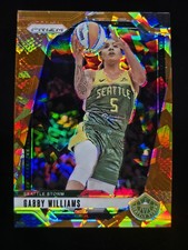 2024 Panini Prizm WNBA #55 Gabby Williams Ice Orange Prizms Seattle Storm