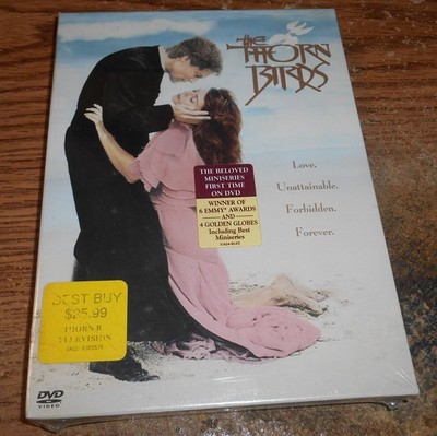 THE THORN BIRDS 1983 DVD/RICHARD CHAMBERLAIN/RACHEL WARD/NEW & SEALED!