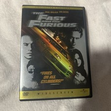 The Fast and the Furious - Widescreen Collector's Edition DVD, 2001 TESTED 