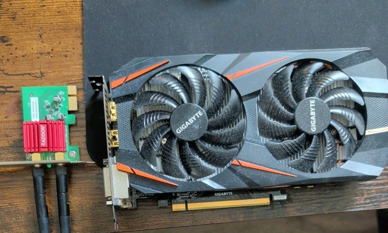 Budget PC Upgrade Bundle - Gigabyte GTX 1060 3GB Graphics Card + Wi-Fi Card